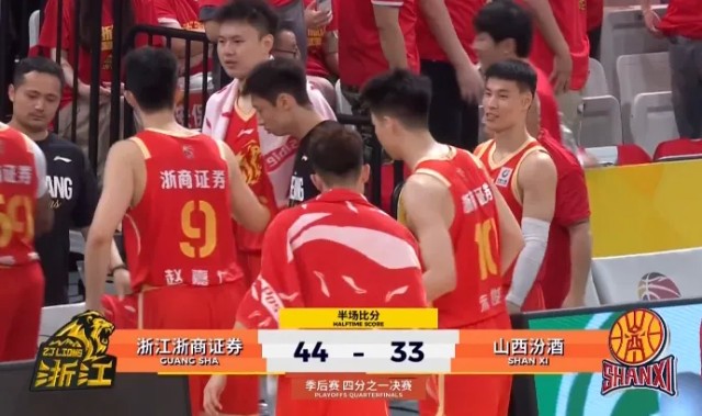 乐鱼体育登录入口-CBA季后赛：布朗15分&amp;amp;尼克斯7分，广厦半场44-33领先山西